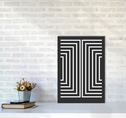 Pattern Series -4 Art Print by Jason Stanley A2 Black Frame