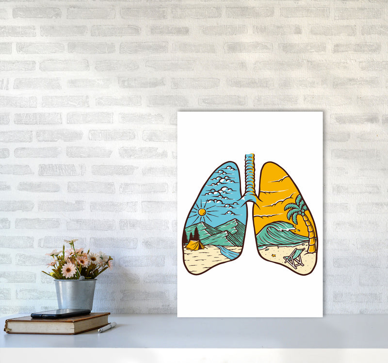 Breathe It All In Art Print by Jason Stanley A2 Black Frame