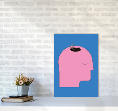 Keep An Open Mind Art Print by Jason Stanley A2 Black Frame