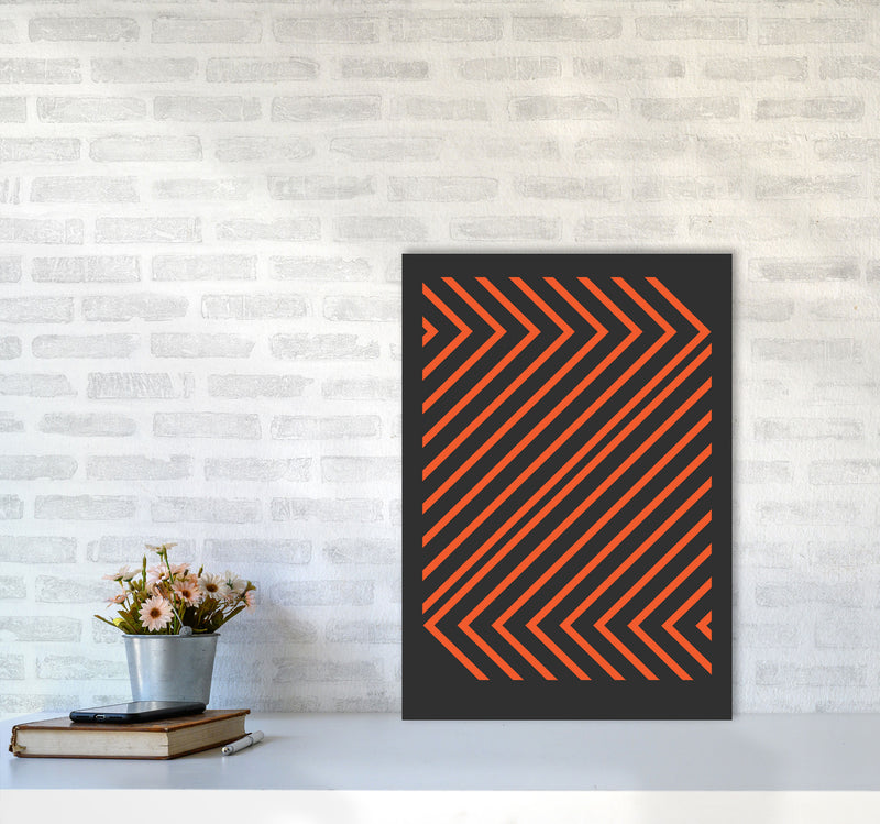 Pattern Series -1 Art Print by Jason Stanley A2 Black Frame