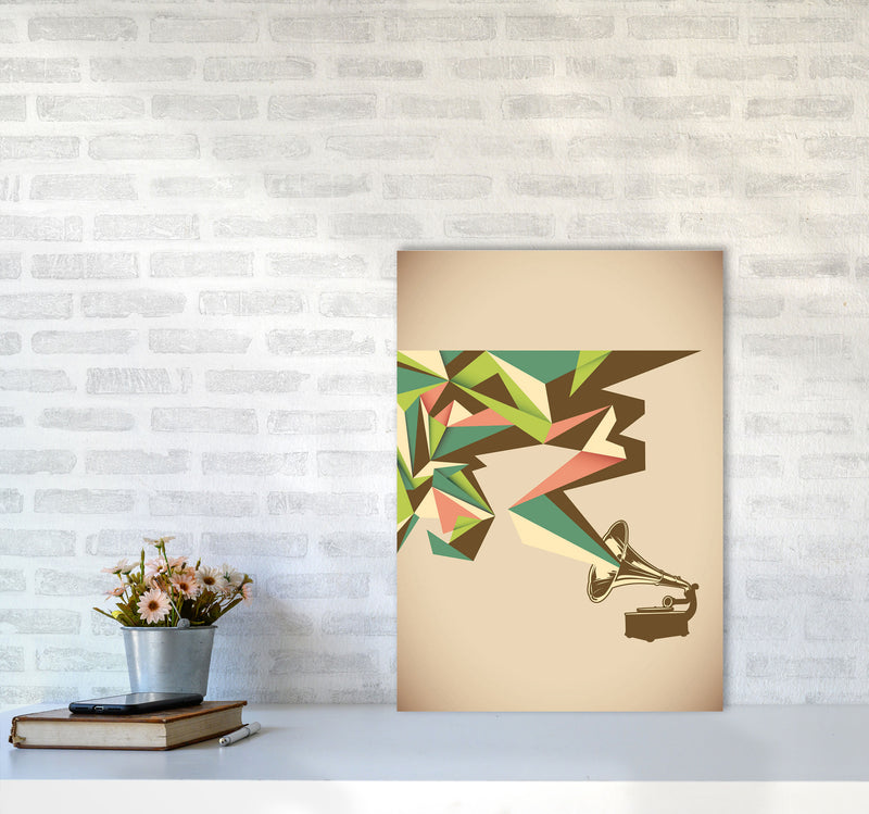 Sounds Good To Me Art Print by Jason Stanley A2 Black Frame