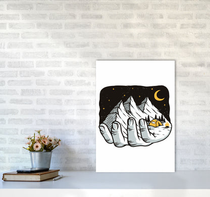 Grab A Handfull Art Print by Jason Stanley A2 Black Frame