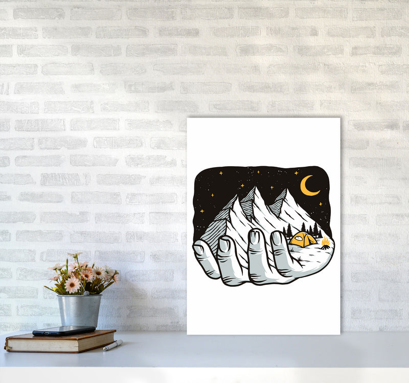 Grab A Handfull Art Print by Jason Stanley A2 Black Frame