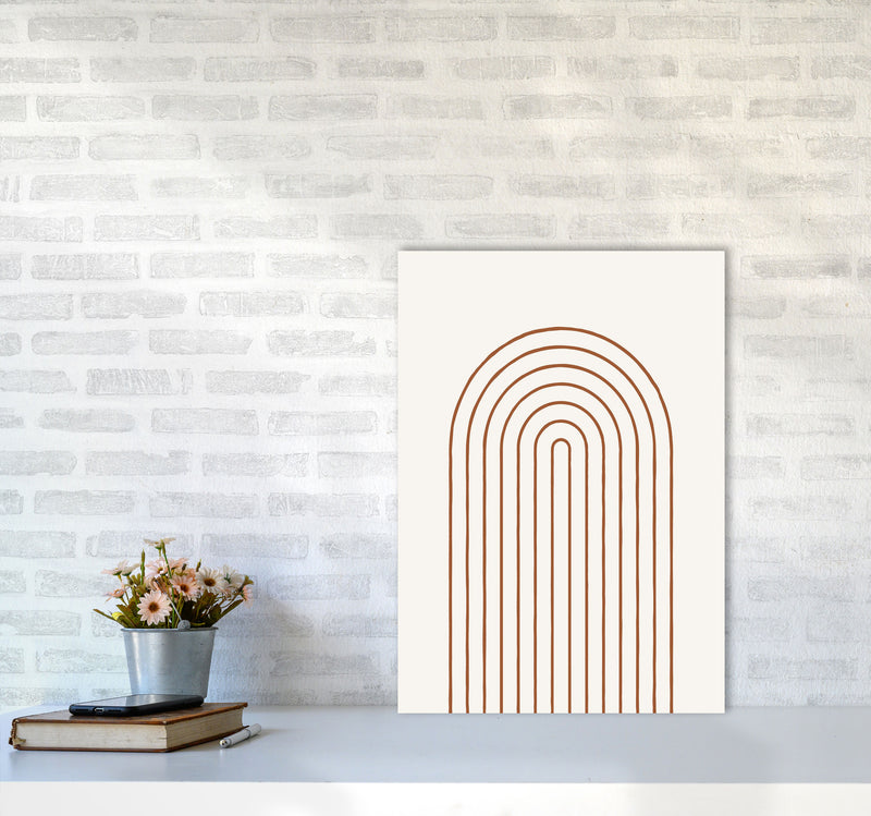 Endless Rainbow Art Print by Jason Stanley A2 Black Frame