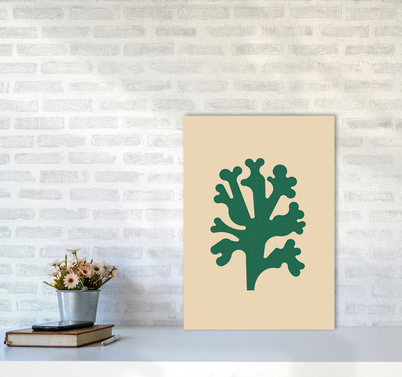 Cutout Seaweed Art Print by Jason Stanley A2 Black Frame