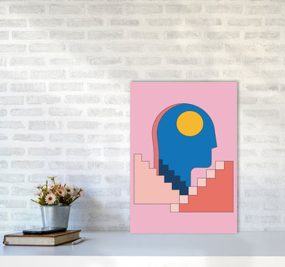 Keep Climbing Art Print by Jason Stanley A2 Black Frame