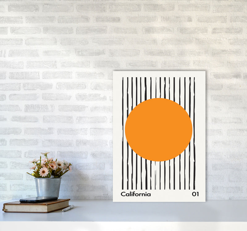 California 01 Art Print by Jason Stanley A2 Black Frame