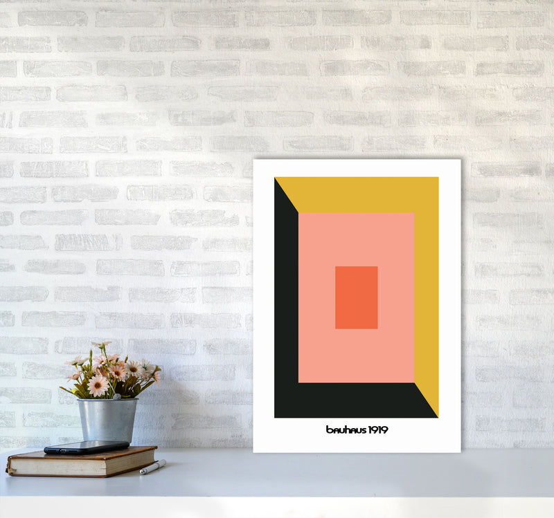Bauhaus 1919 Art Print by Jason Stanley A2 Black Frame