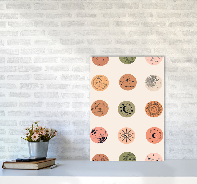 Sun And Moon Art Print by Jason Stanley A2 Black Frame