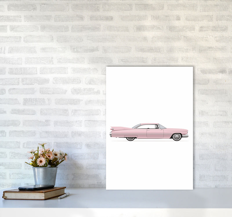 Pink Classic Art Print by Jason Stanley A2 Black Frame
