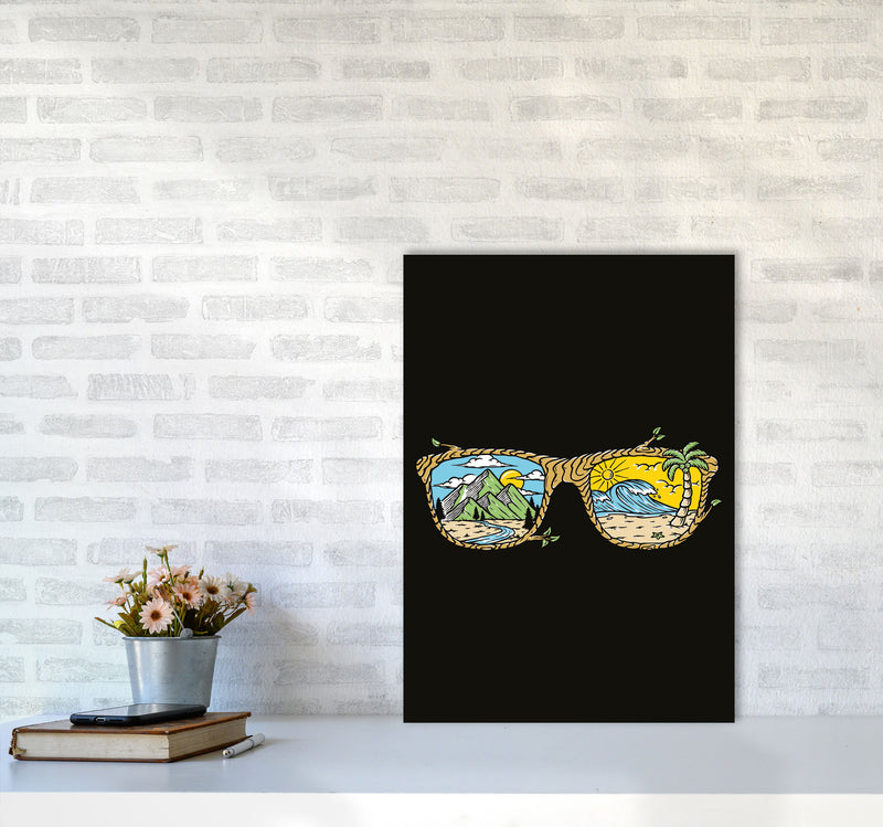 Sunny Daze Art Print by Jason Stanley A2 Black Frame