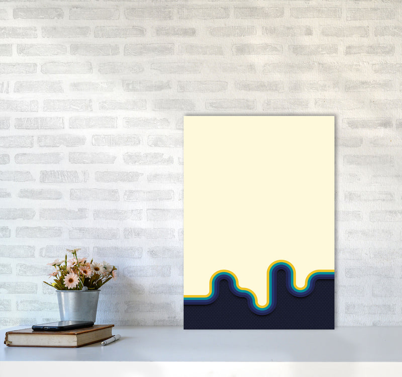 Melty Vibes Art Print by Jason Stanley A2 Black Frame