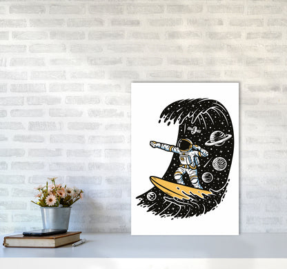 Surf's Up Art Print by Jason Stanley A2 Black Frame