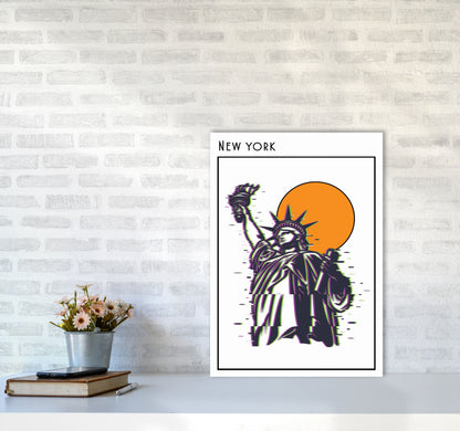 New York Art Print by Jason Stanley A2 Black Frame