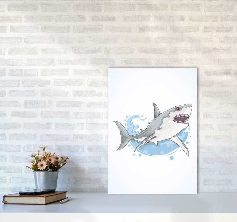 Rarrrrr!! Art Print by Jason Stanley A2 Black Frame