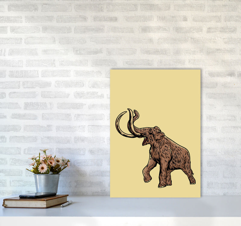 Mammoth Art Print by Jason Stanley A2 Black Frame