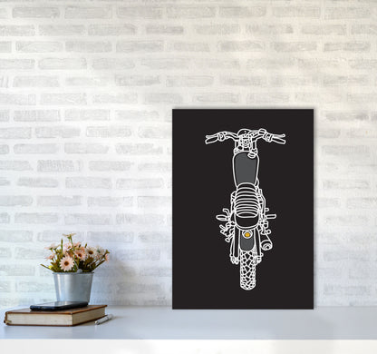 Let's Ride! Art Print by Jason Stanley A2 Black Frame