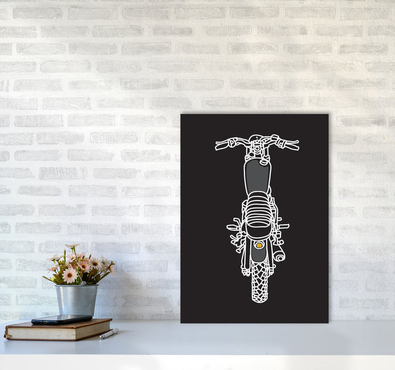 Let's Ride! Art Print by Jason Stanley A2 Black Frame