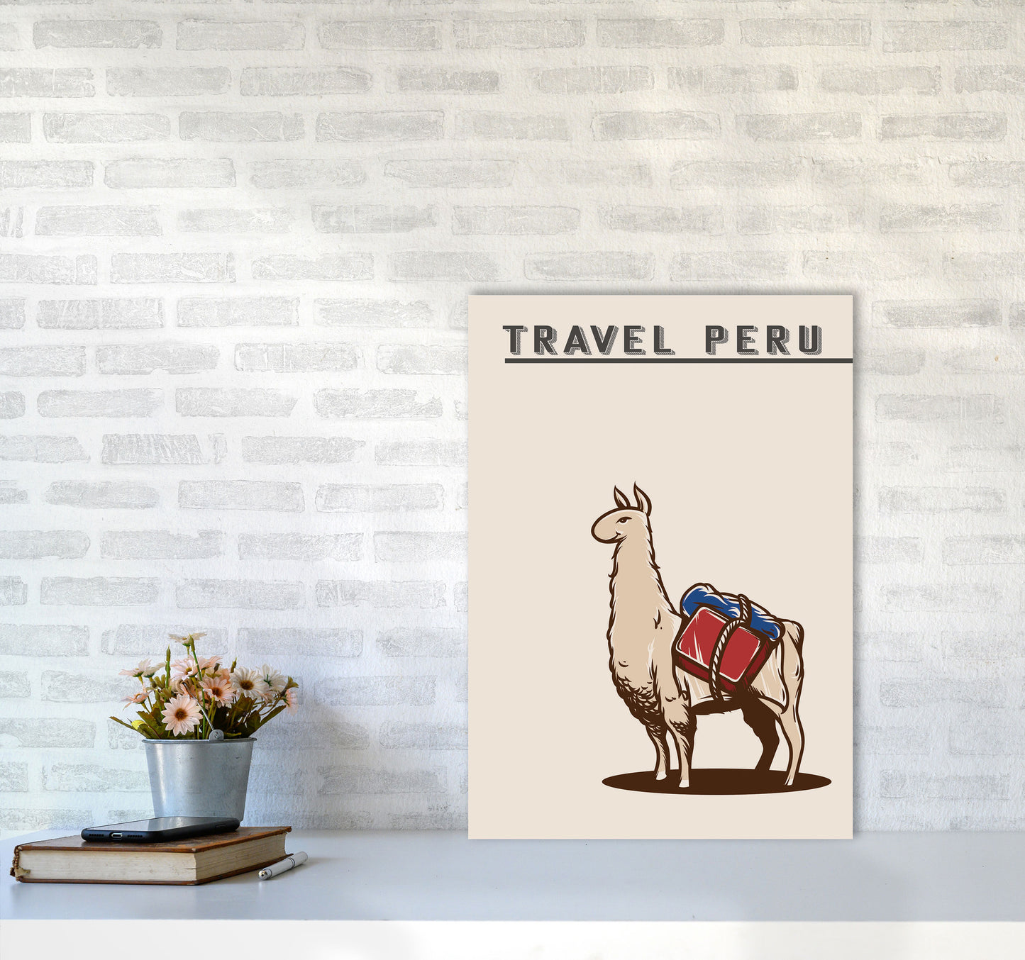 Travel Peru Art Print by Jason Stanley A2 Black Frame