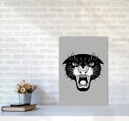 Vintage Panther Art Print by Jason Stanley A2 Black Frame