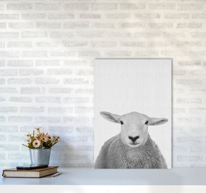 Trust This Wise Sheep Art Print by Jason Stanley A2 Black Frame
