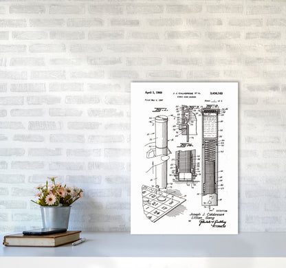 Bingo Game Marker Patent Art Print by Jason Stanley A2 Black Frame