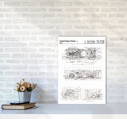Patents Art Print by Jason Stanley A2 Black Frame