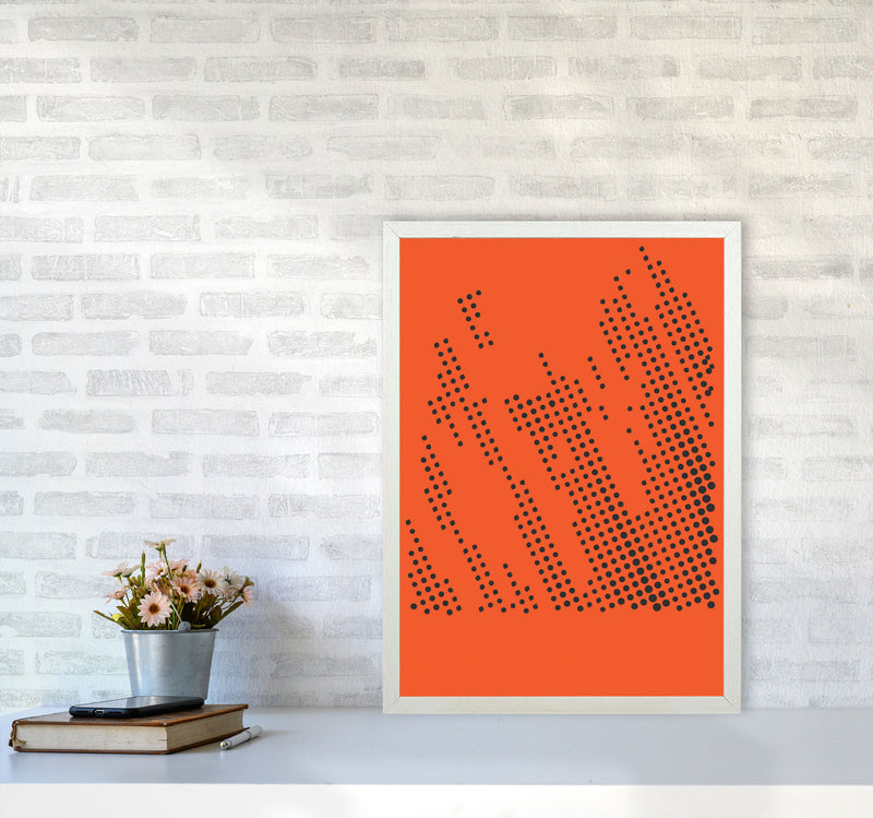 Minimal Geometric Series - 41 Art Print by Jason Stanley A2 Oak Frame