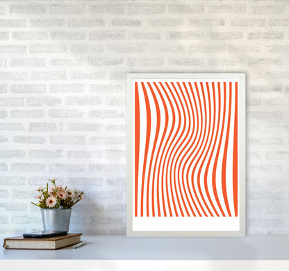 Minimal Geometric Series - 22 Art Print by Jason Stanley A2 Oak Frame
