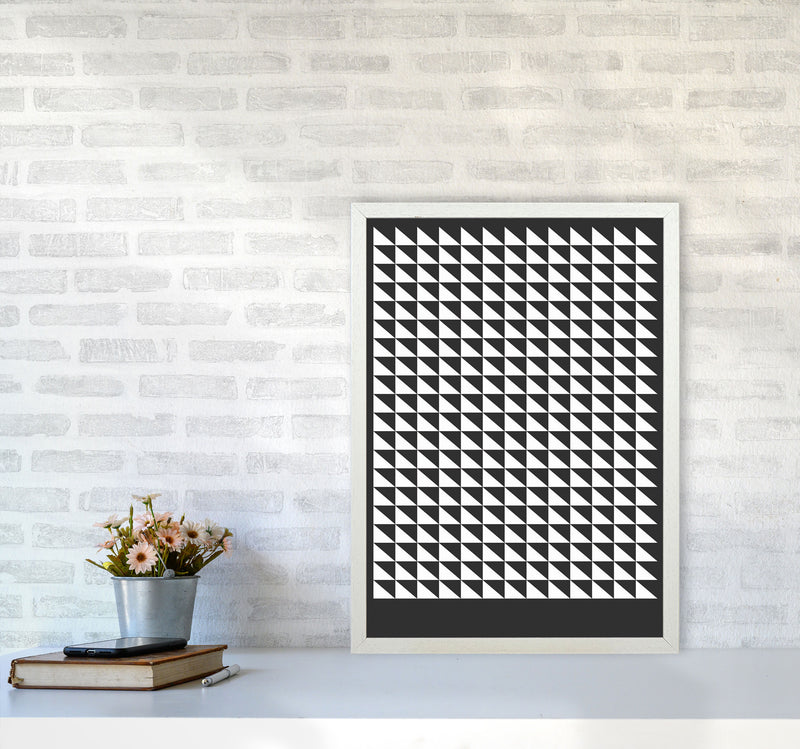 Minimal Geometric Series - 20 Art Print by Jason Stanley A2 Oak Frame