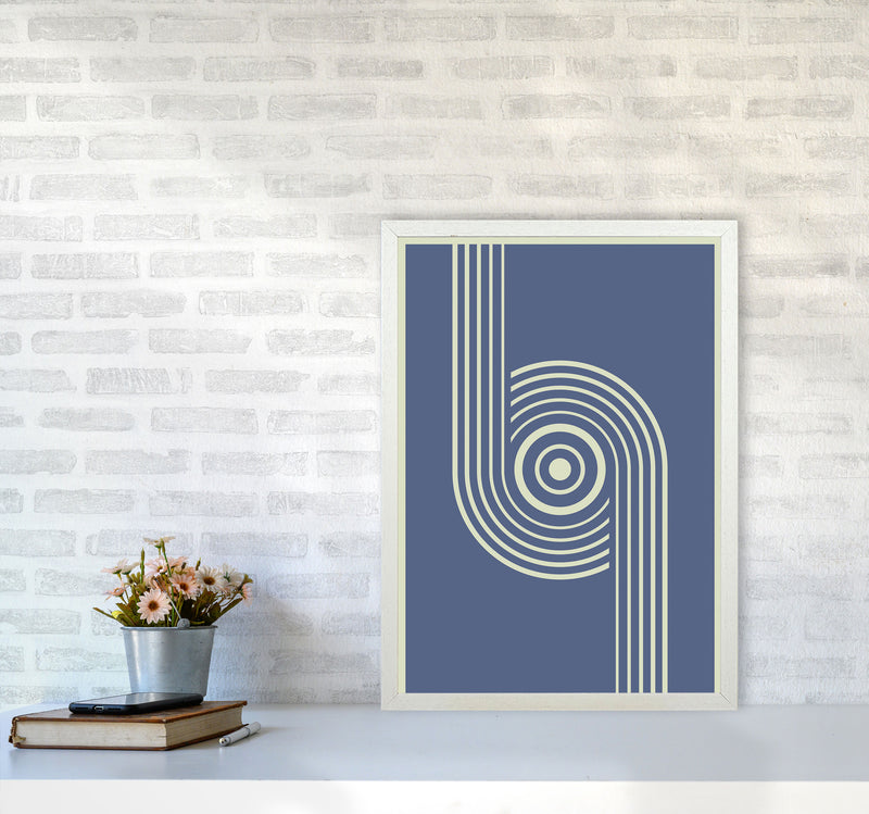 Minimal Geometric Series - 10 Art Print by Jason Stanley A2 Oak Frame