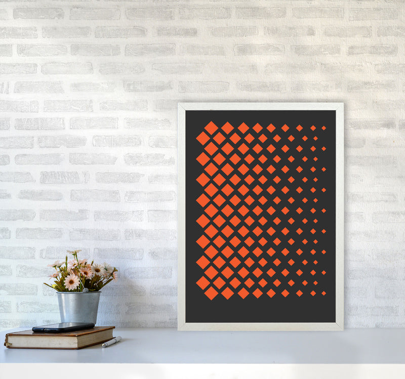 Minimal Geometric Series - 33 Art Print by Jason Stanley A2 Oak Frame