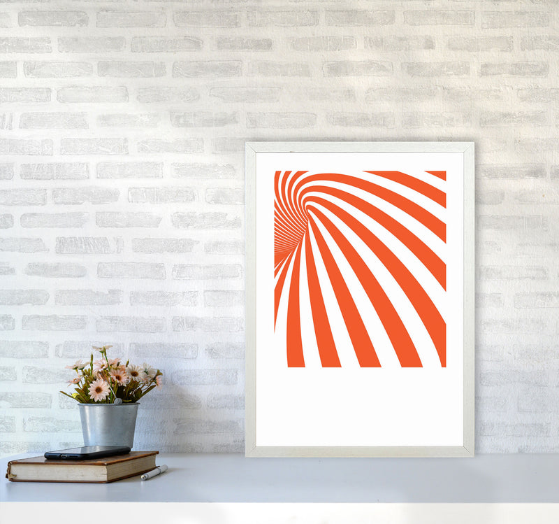 Minimal Geometric Series - 18 Art Print by Jason Stanley A2 Oak Frame