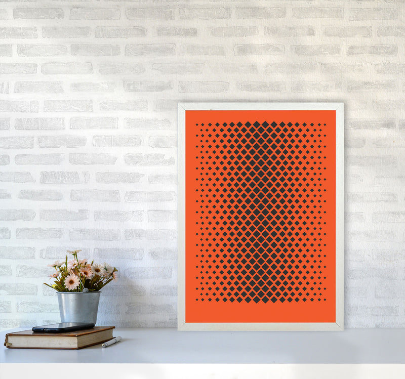 Minimal Geometric Series - 34 Art Print by Jason Stanley A2 Oak Frame