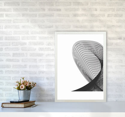 Minimal Geometric Series - 14 Art Print by Jason Stanley A2 Oak Frame