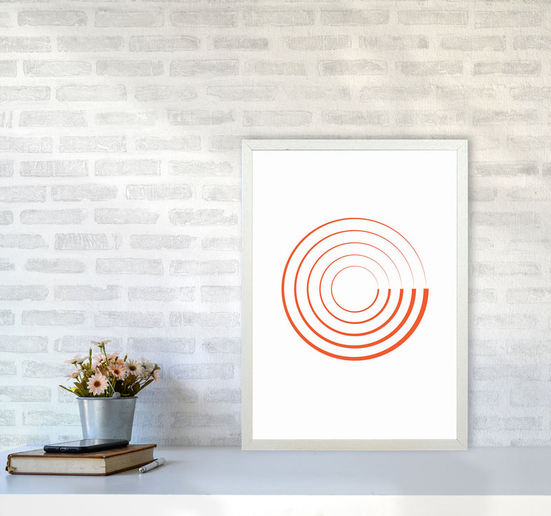 Minimal Geometric Series - 29 Art Print by Jason Stanley A2 Oak Frame