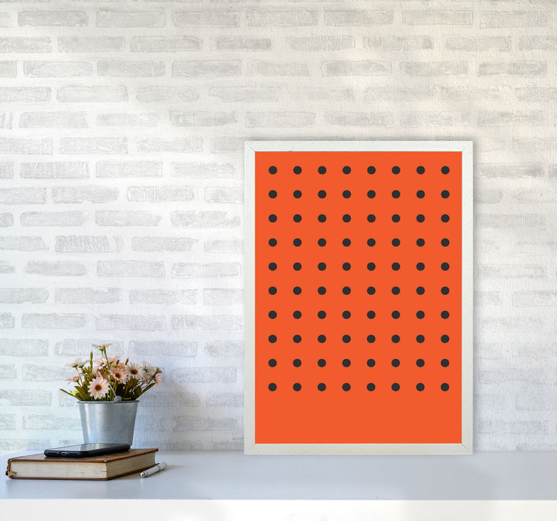 Minimal Geometric Series - 6 Art Print by Jason Stanley A2 Oak Frame