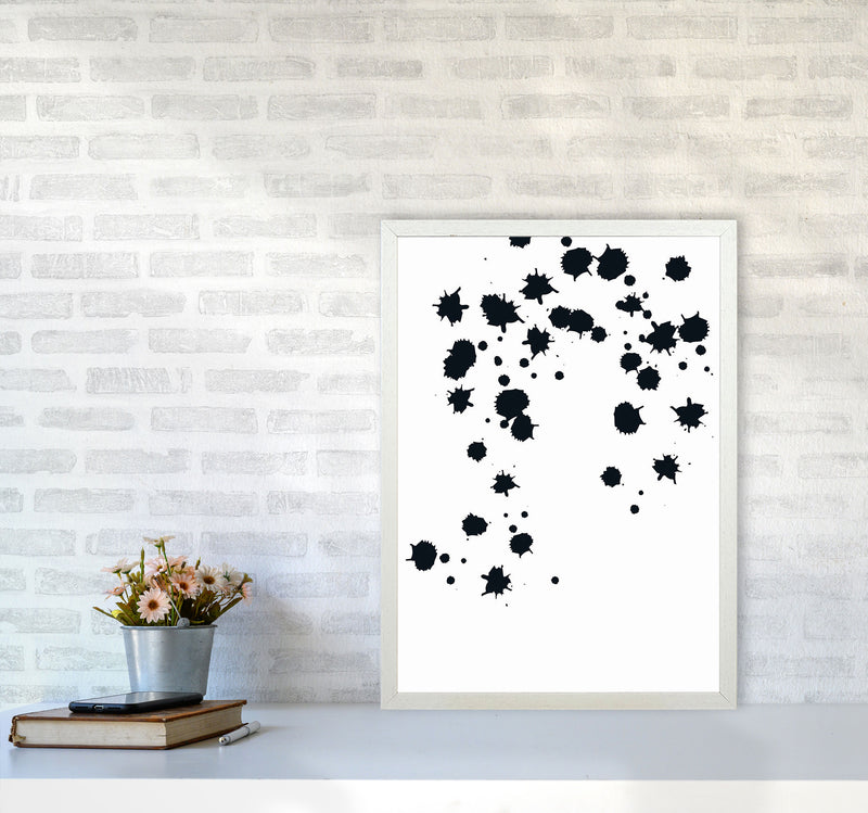 Minimal Geometric Series - 46 Art Print by Jason Stanley A2 Oak Frame