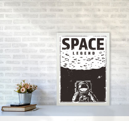 Outer Space Series - #19 Art Print by Jason Stanley A2 Oak Frame
