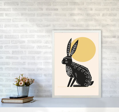 Don'T Get A Sunburn Art Print by Jason Stanley A2 Oak Frame