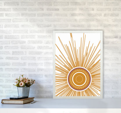 Get Your Vitamin D! Art Print by Jason Stanley A2 Oak Frame