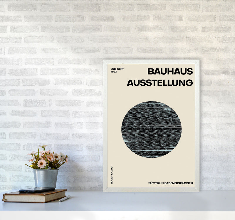 Bauhaus Distortion Art Print by Jason Stanley A2 Oak Frame