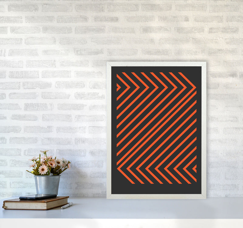 Pattern Series -1 Art Print by Jason Stanley A2 Oak Frame