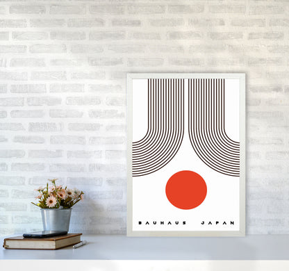 Bauhaus Japan Art Print by Jason Stanley A2 Oak Frame