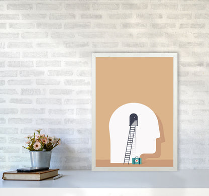 To The Rescue Art Print by Jason Stanley A2 Oak Frame