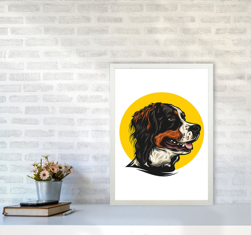 The Best Boy Art Print by Jason Stanley A2 Oak Frame