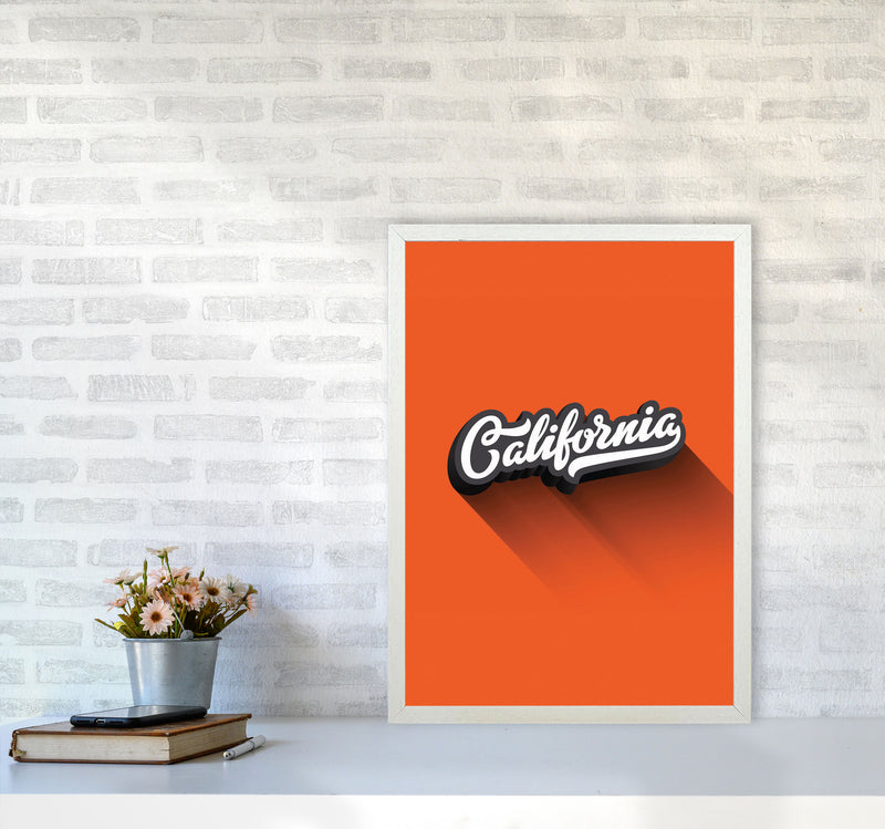 California Art Print by Jason Stanley A2 Oak Frame