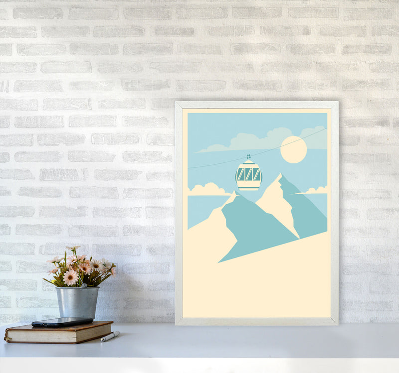 Gondola Ride Art Print by Jason Stanley A2 Oak Frame