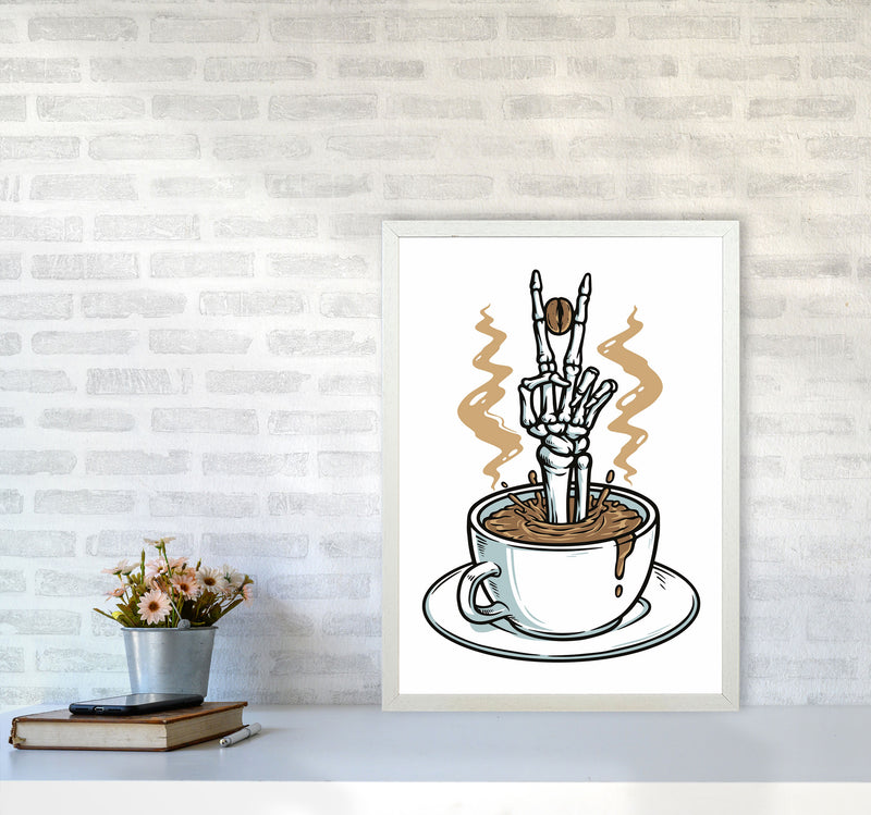 Peace!! Art Print by Jason Stanley A2 Oak Frame