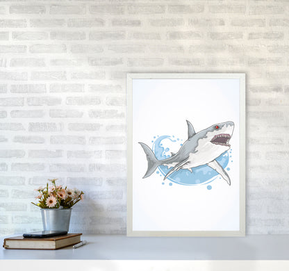 Rarrrrr!! Art Print by Jason Stanley A2 Oak Frame